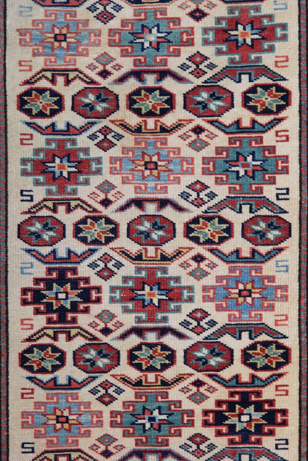 Tapis de couloir Kazak moderne, tapis d'escalier fait main photo 1580.0