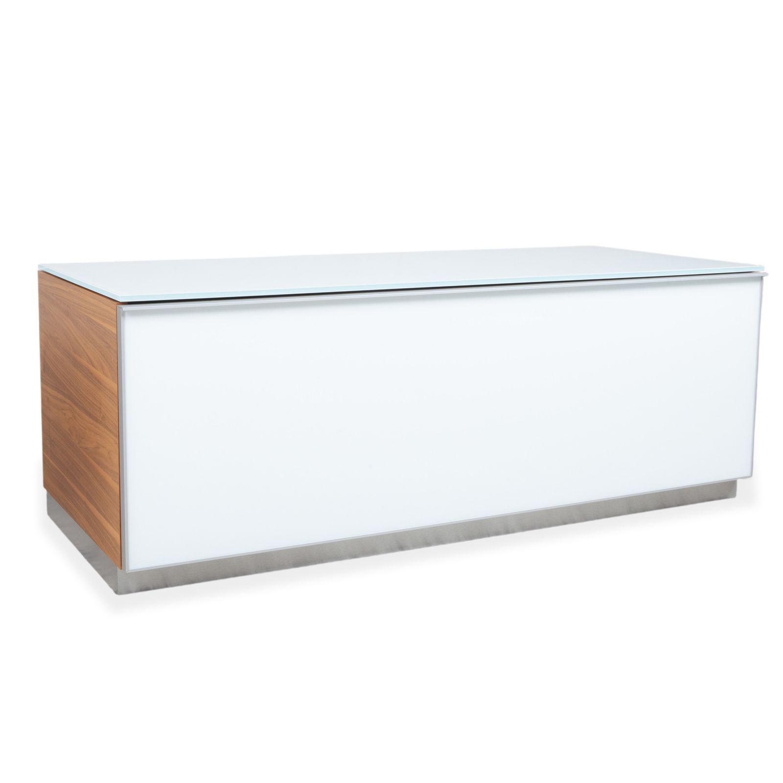 Buffet Spectral en bois et verre, fonction manuelle