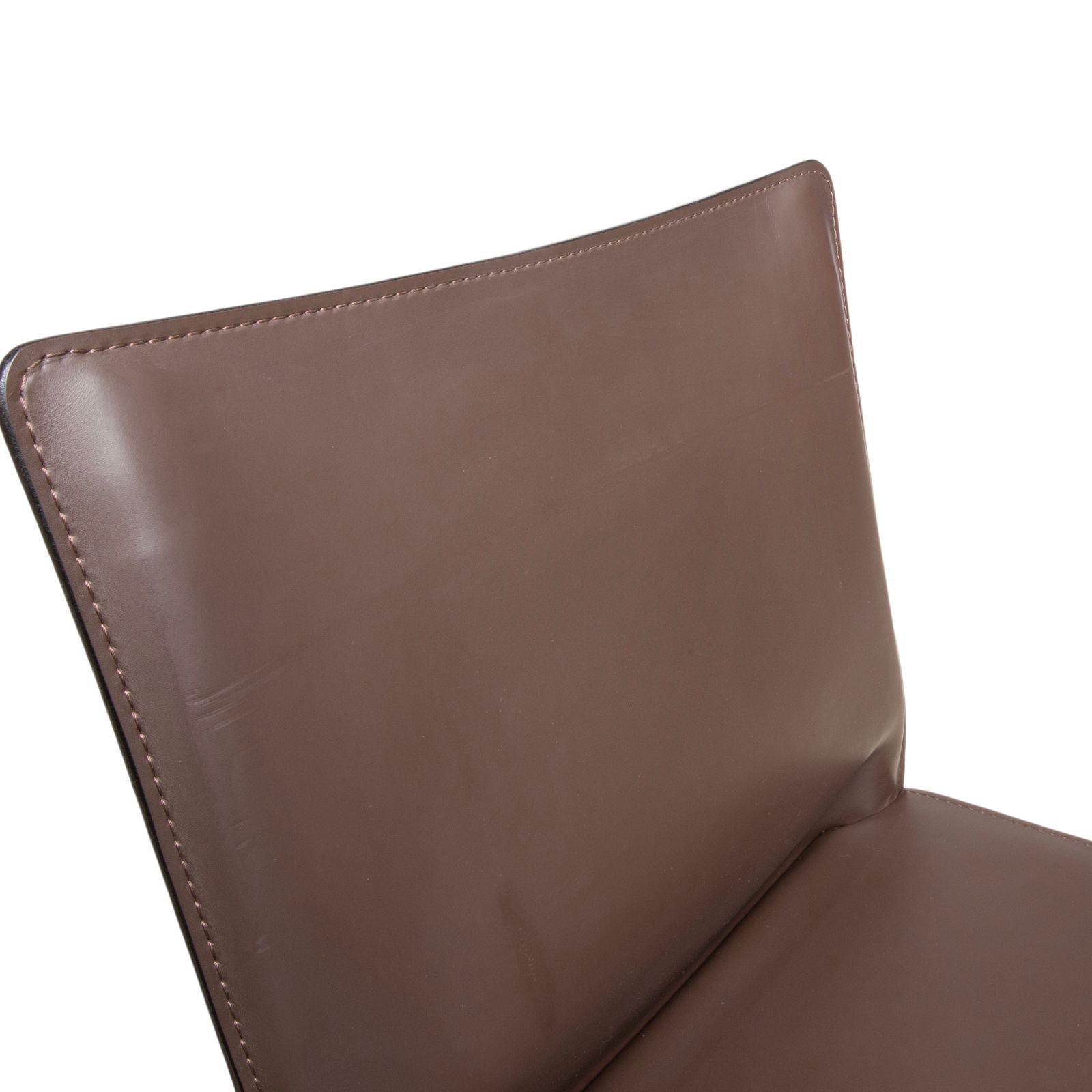Lot de 6 chaises Cassina Cab 412 en cuir, marron photo Mobilier