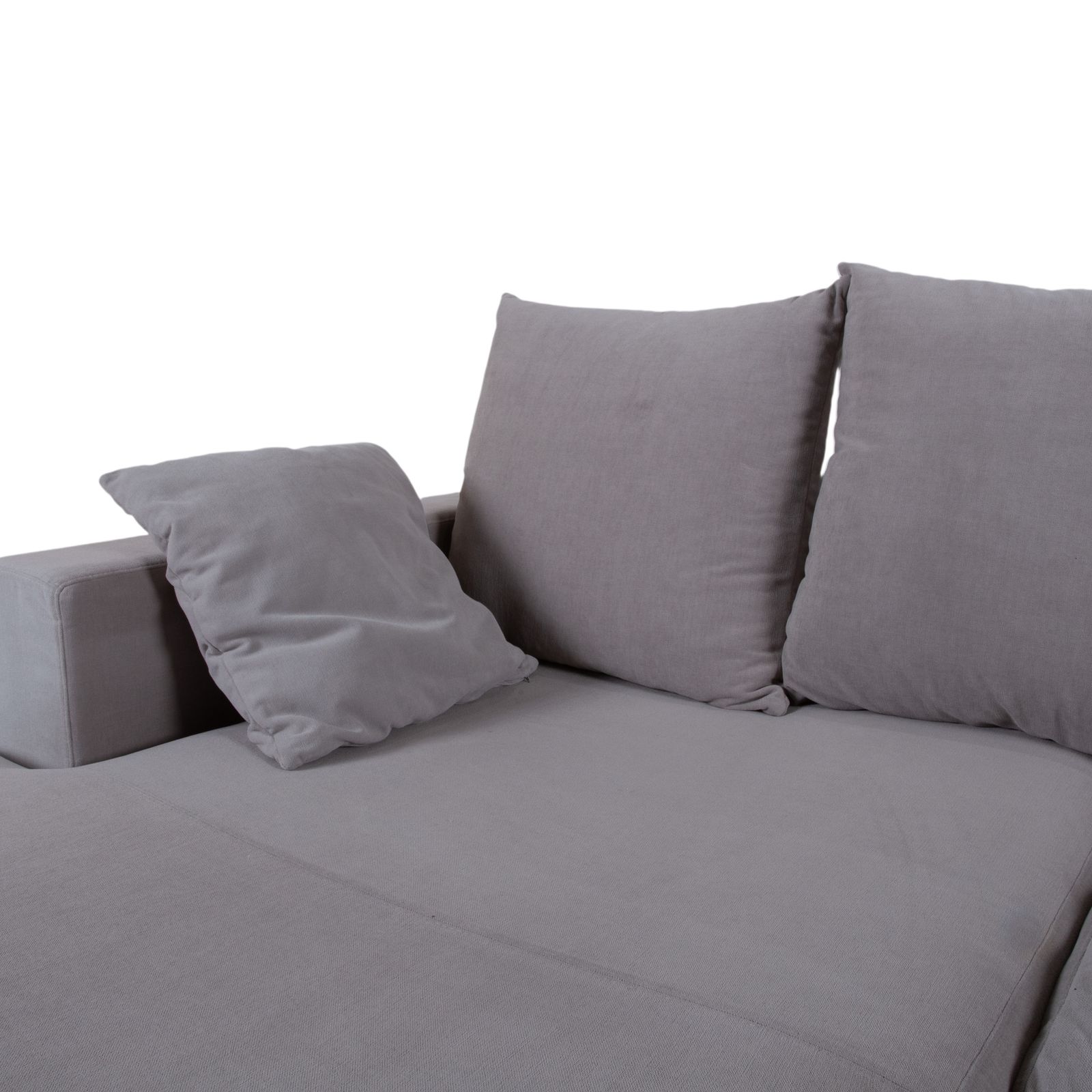 Canapé d'angle BoConcept Cenova en tissu gris photo Mobilier