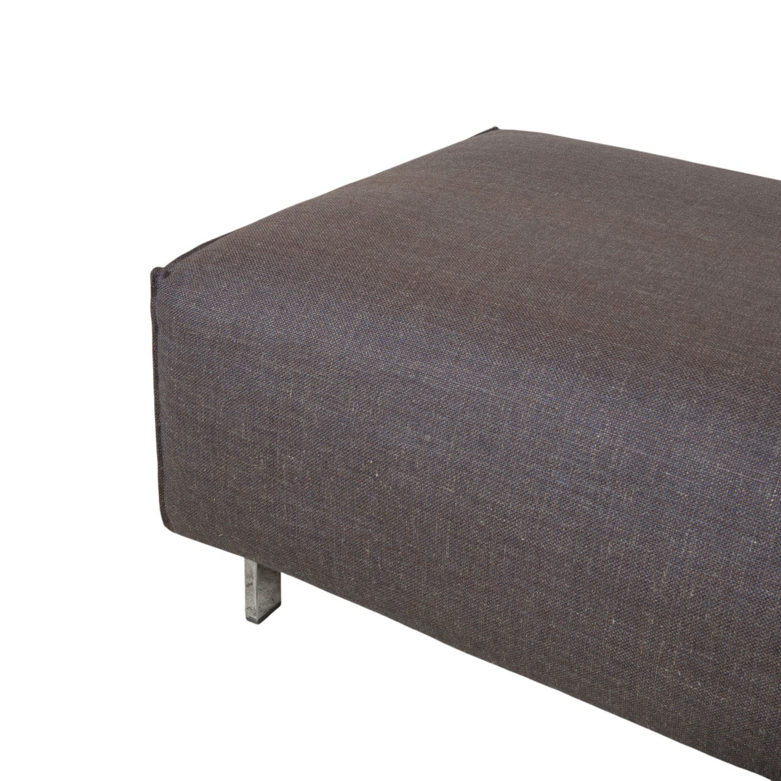 Tabouret Rolf Benz Grata en tissu gris photo for sale