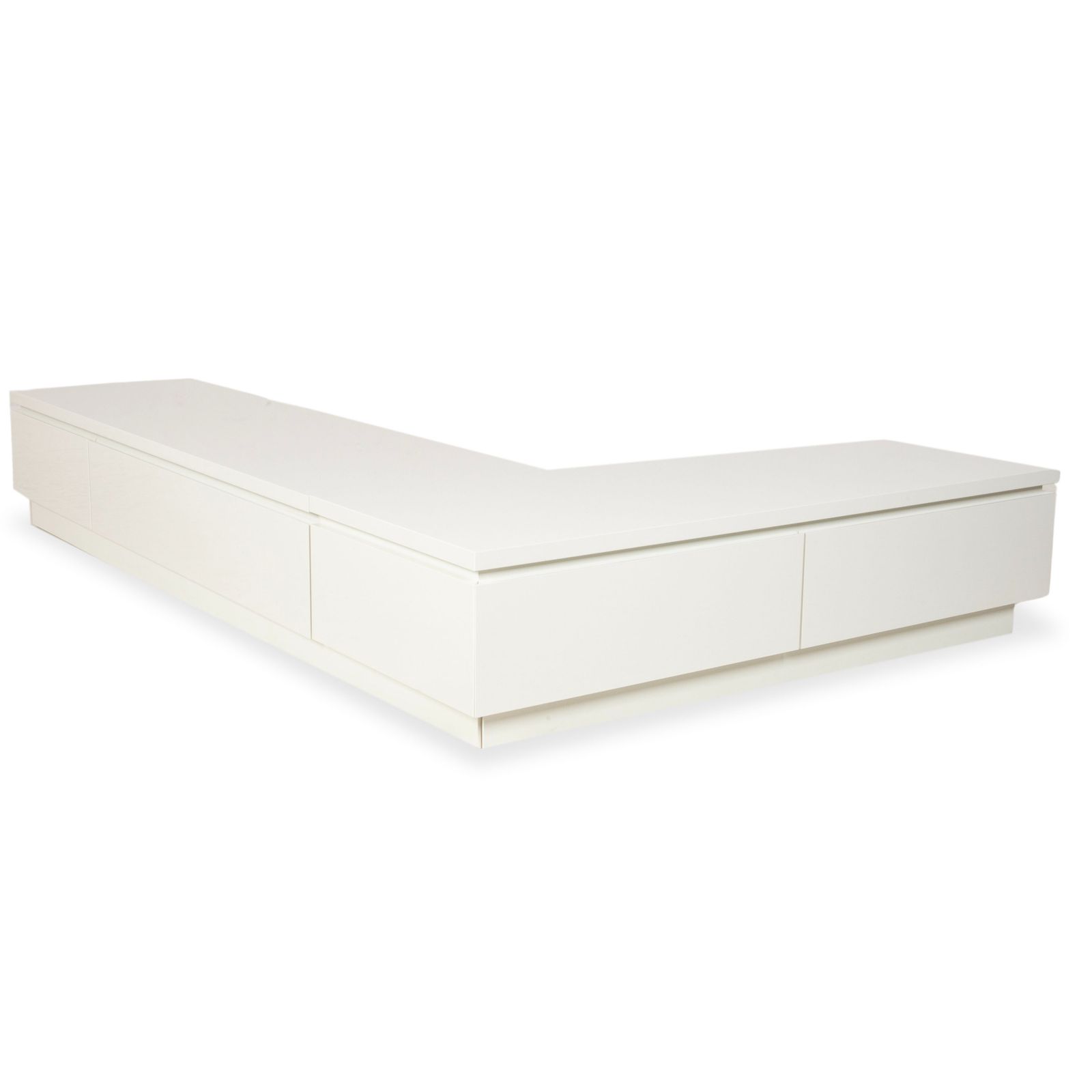 Buffet Interlübke Cube en bois blanc