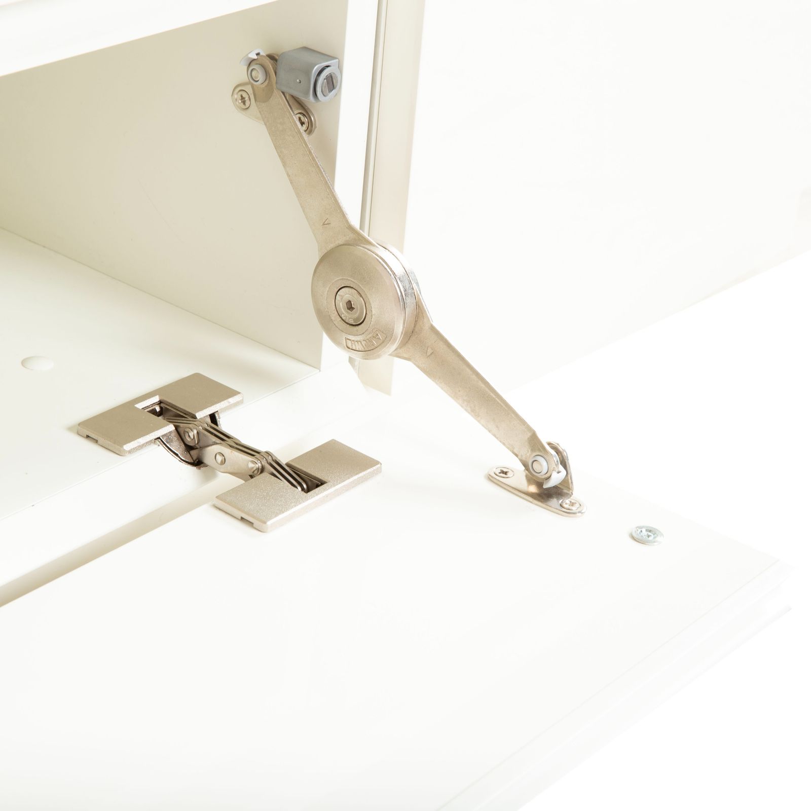 photo for sale Buffet Interlübke Cube en bois blanc