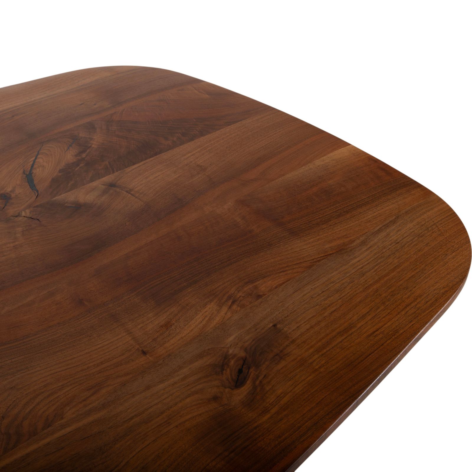 Janua Wood Raw Steel Dining Table Brown Anthracite 200 X 100 Cm photo for sale