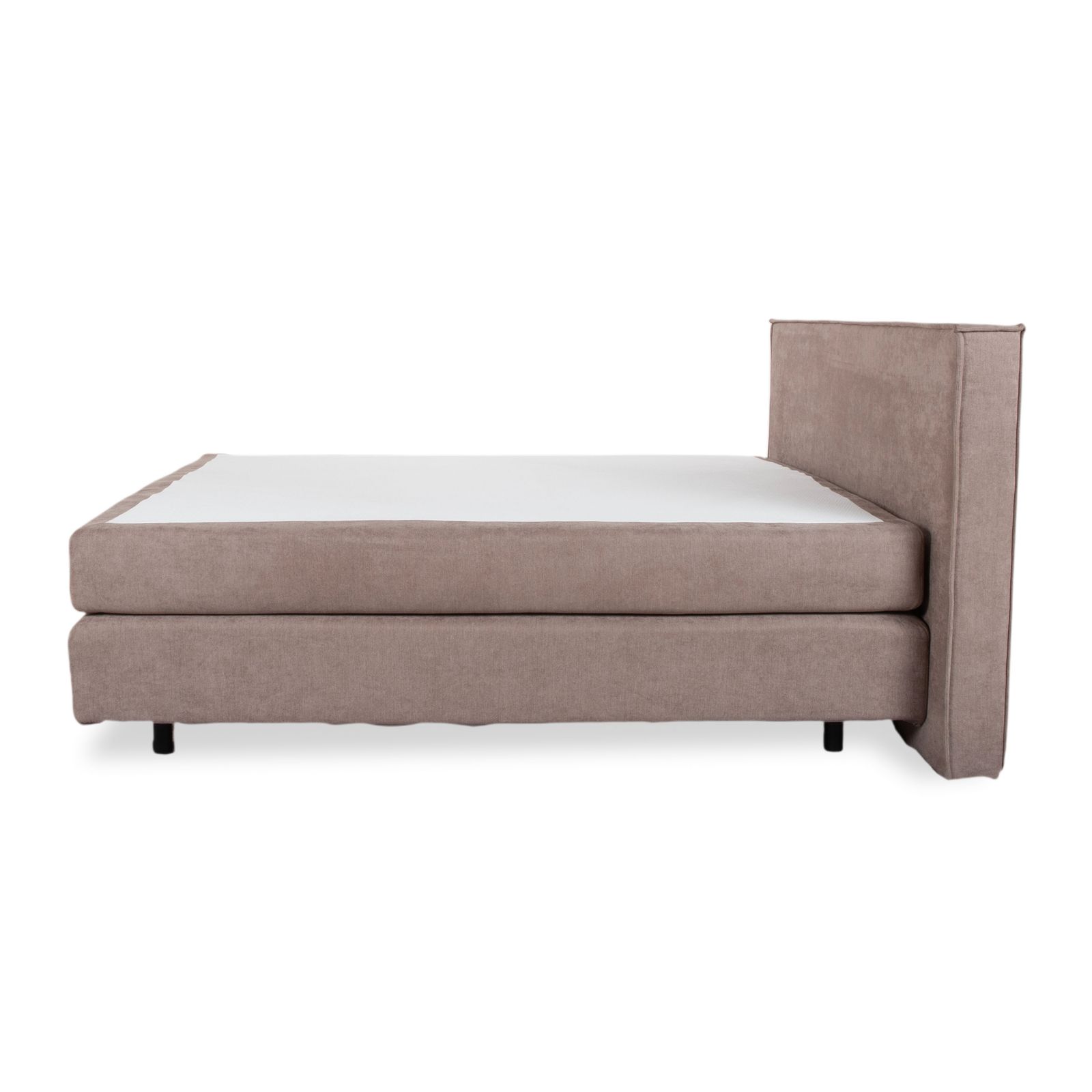 photo for sale Lit à sommier tapissier Dayco Avalon en tissu gris beige