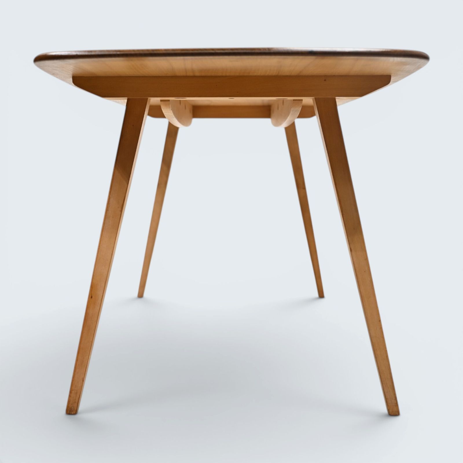 photo for sale Ercol Plank Dining Table Seats 6 Vintage 5ft Long Light Finish Free Uk Delivery*
