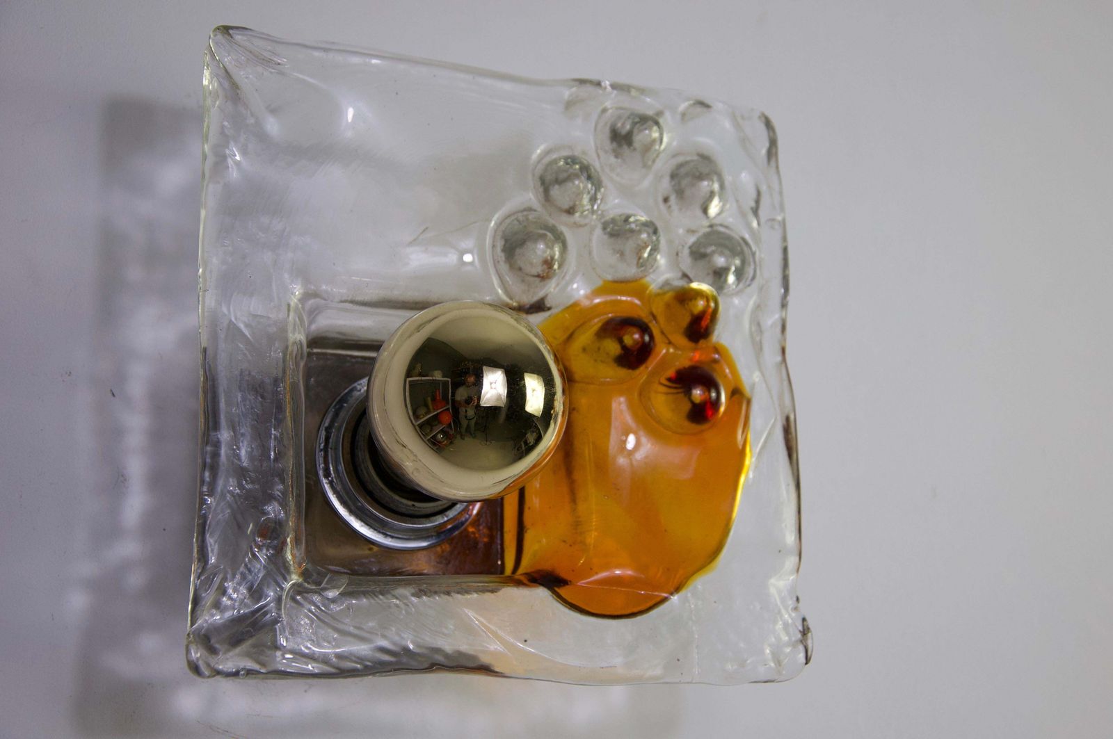 photo for sale Murano Glazen Wandlampen van Mazzega, jaren 1960, Italië