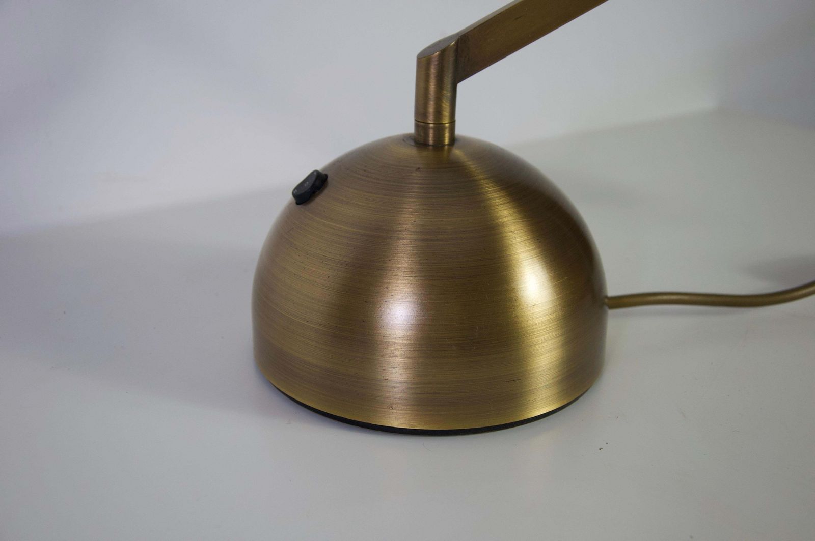 Pair Of Brass Table Lamps By Sölken, 1960s, Germany photo vintage