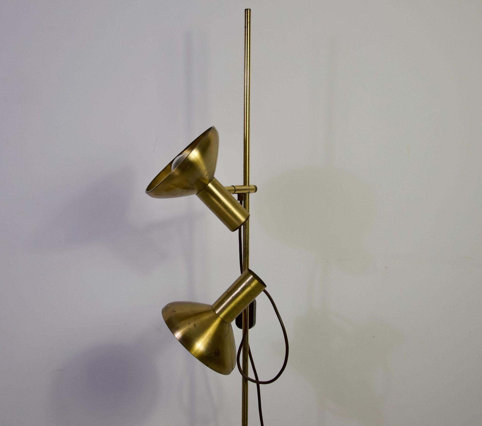 Brass Adjustable Floor Lamp, Germany, 1970s photo 1033.0