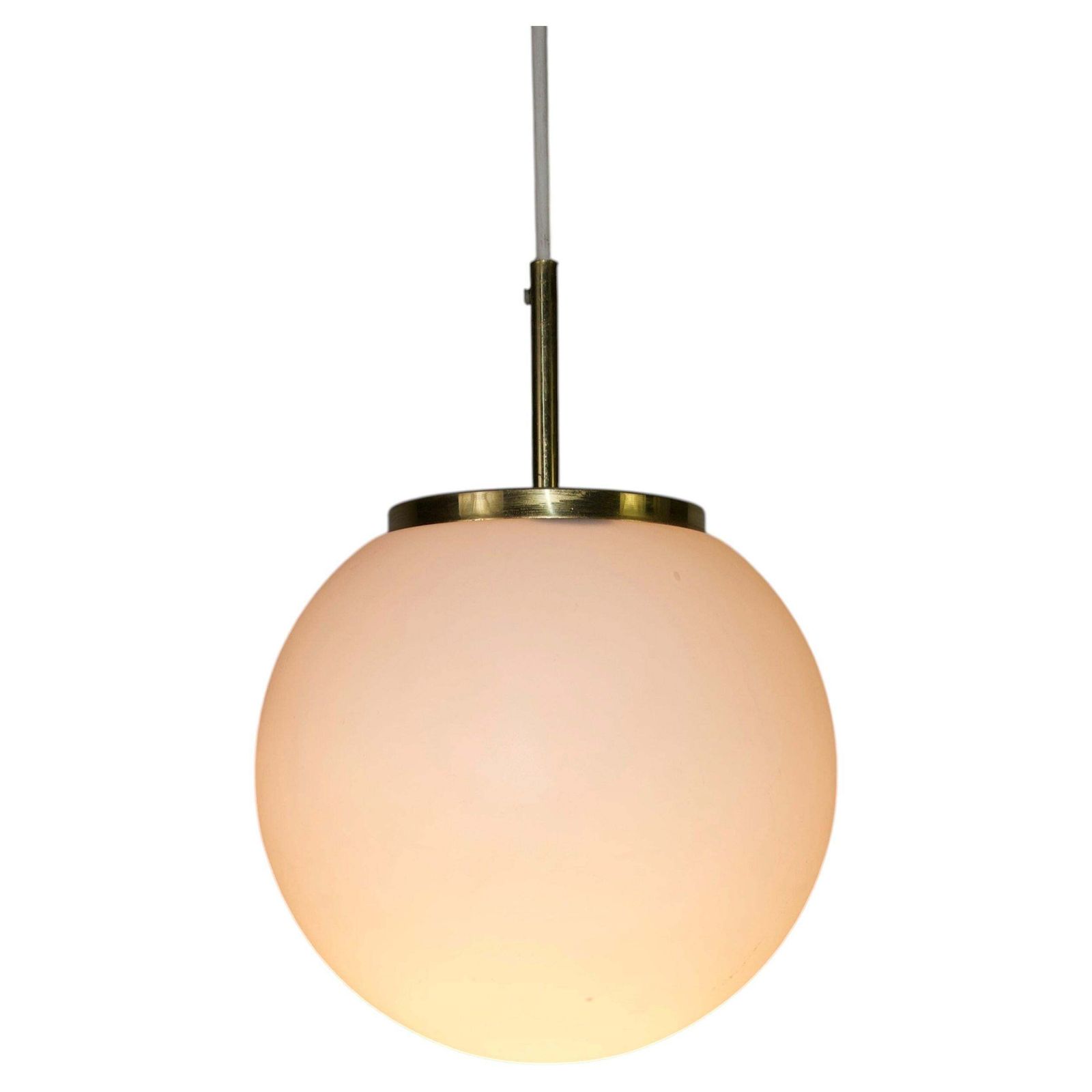 Opal Hanglamp van Doria, jaren 1970, Duitsland