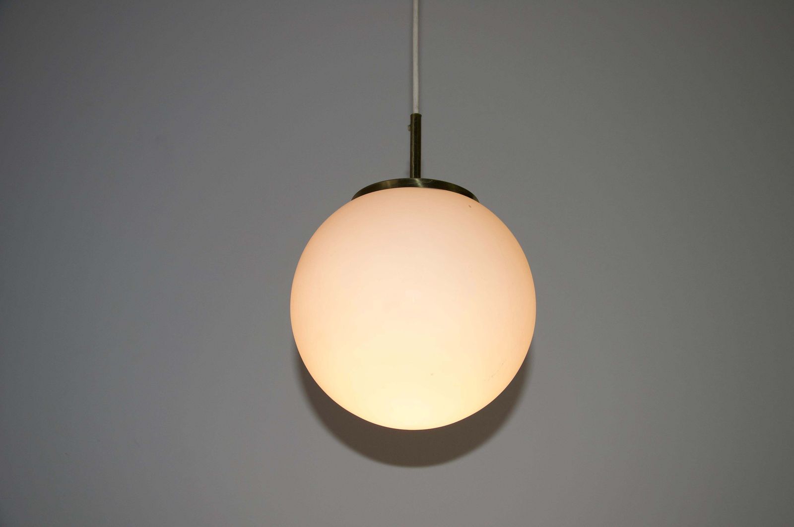 photo furniture Opal Hanglamp van Doria, jaren 1970, Duitsland