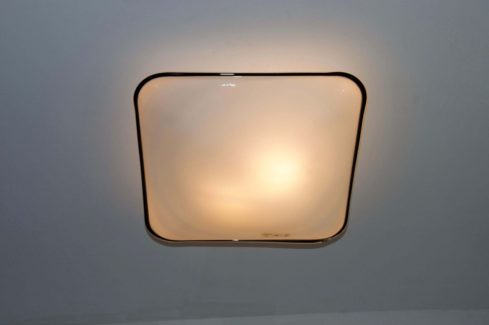 photo furniture Murano glazen plafondlamp of wandlamp voor Leucos, jaren 1960, Italië