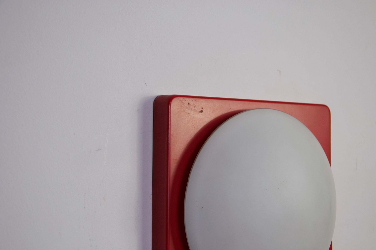 Mid-Century Paar Rode Wandlampen van Paul Neuhaus, jaren 1960 photo furniture