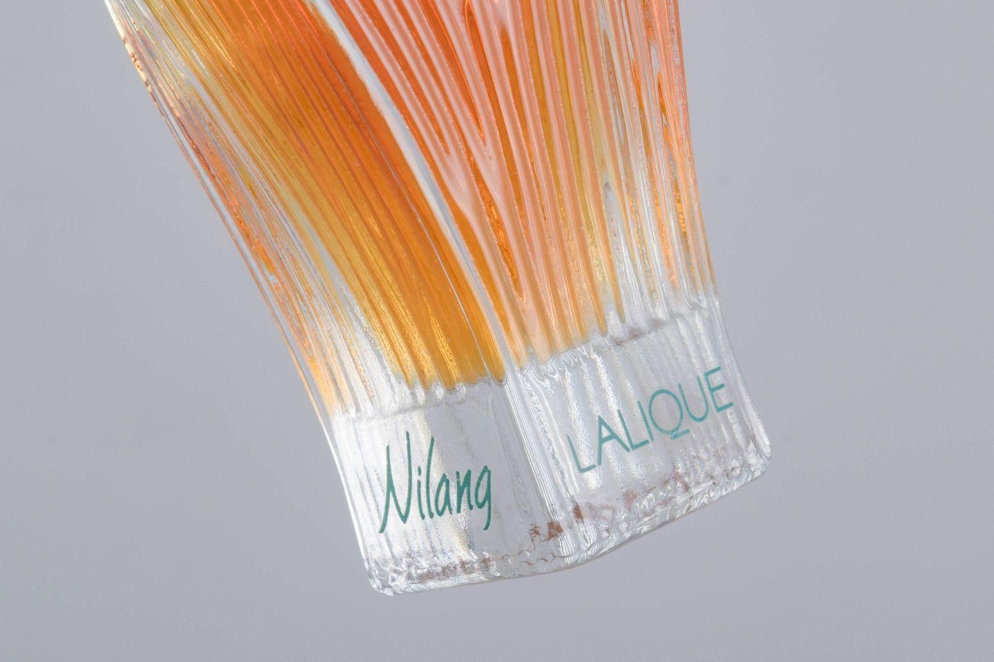 Lalique "Nilang", Crystal Perfume Bottle. 21st C. photo Home Decor