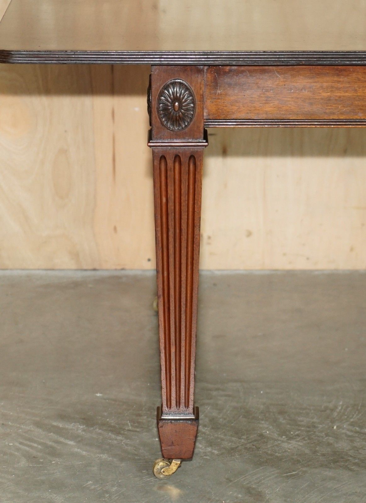 Antique English Victorian Mahogany James Jas Shoolbred Extending Dining Table photo 3750.0