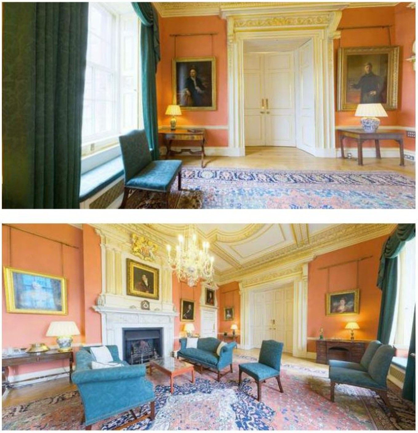 Six Original No 10 Downing Street Prime Minster Thomas Chippendale Dining Chairs photo Furniture