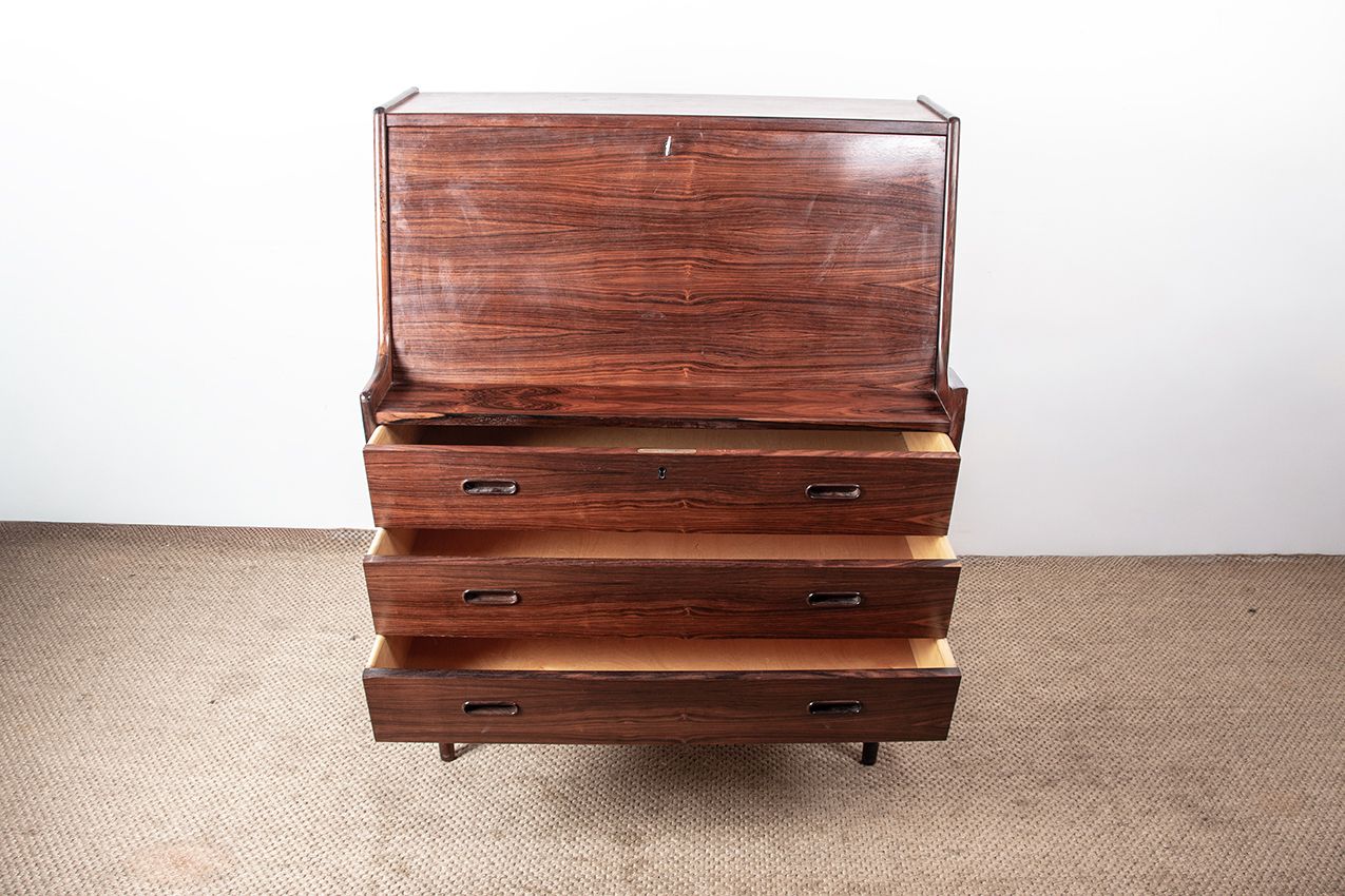 Secrétaire danois en palissandre, modèle 37, par Arne Wahl Iversen pour Vinde Møbelfabrik, 1960. photo Mobilier