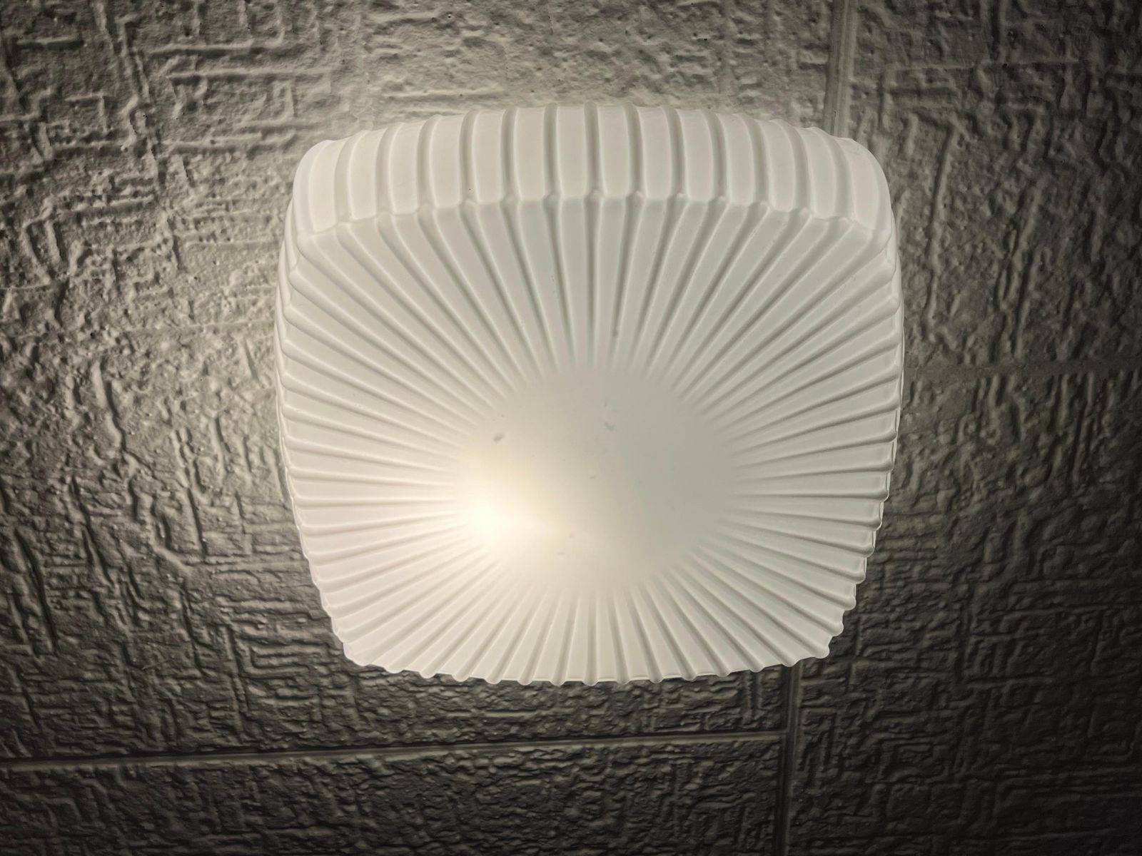 Design Midcentury Wall Or Ceiling Lamp, Flushmount, 1970s photo for sale