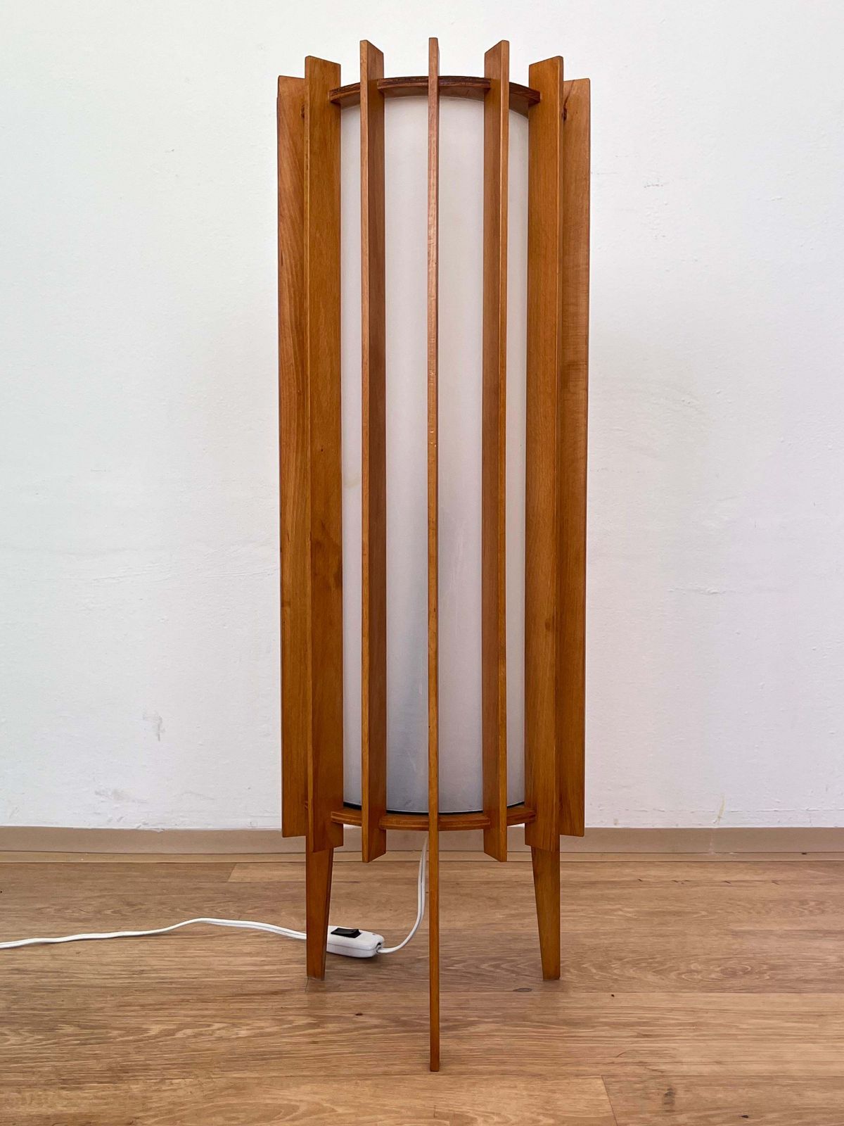 Lampadaire Rocket Space Age Ib Fabiansen par Fog and Mørup, Danemark, années 1960 photo Luminaires