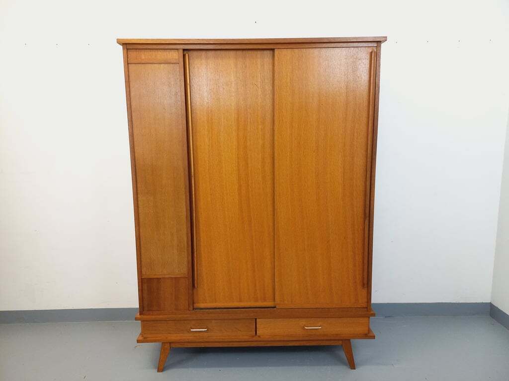Wardrobe With Two Oak Doors 3, 1960s photo furniture