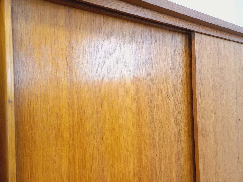 Wardrobe With Two Oak Doors 3, 1960s photo Furniture