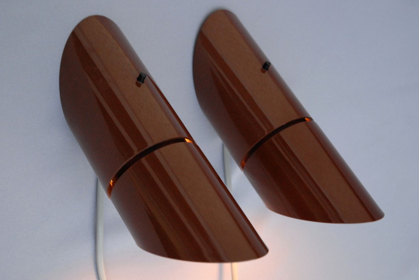 Pair Of Phister Wall Lamps By Hans Due For Fog & Mørup, Denmark, 1977