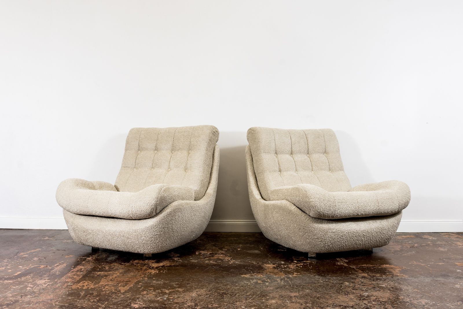 Space Age Lounge Chair "Atlantis", jaren 1970, Tsjecho-Slowakije photo vintage