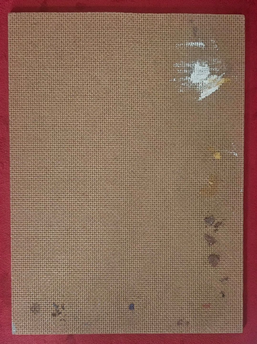 Antiek impressionistisch olieverfschilderij op paneel - Vrouwelijk naakt portret | 20e eeuw photo furniture
