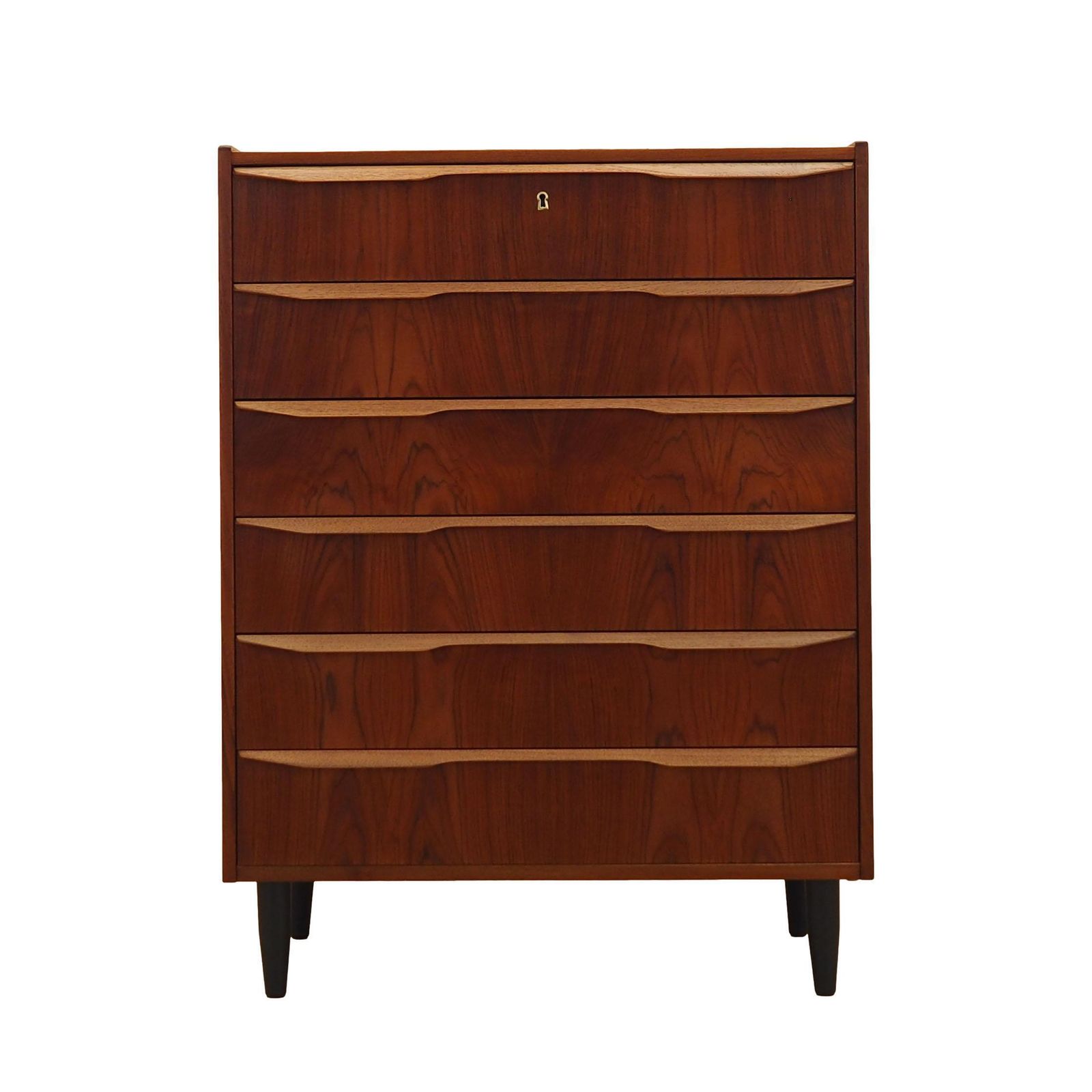 Teakhouten ladekast, Deens design, ca. jaren 1970, gemaakt in Denemarken