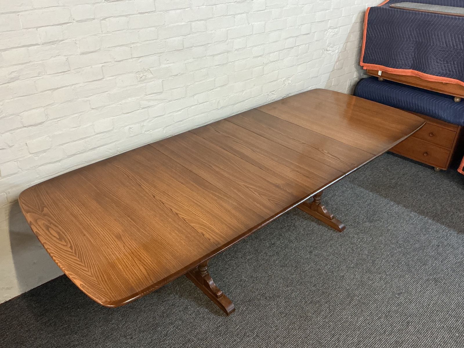 Ercol Grand Dorchester Extending Dining Table. photo for sale