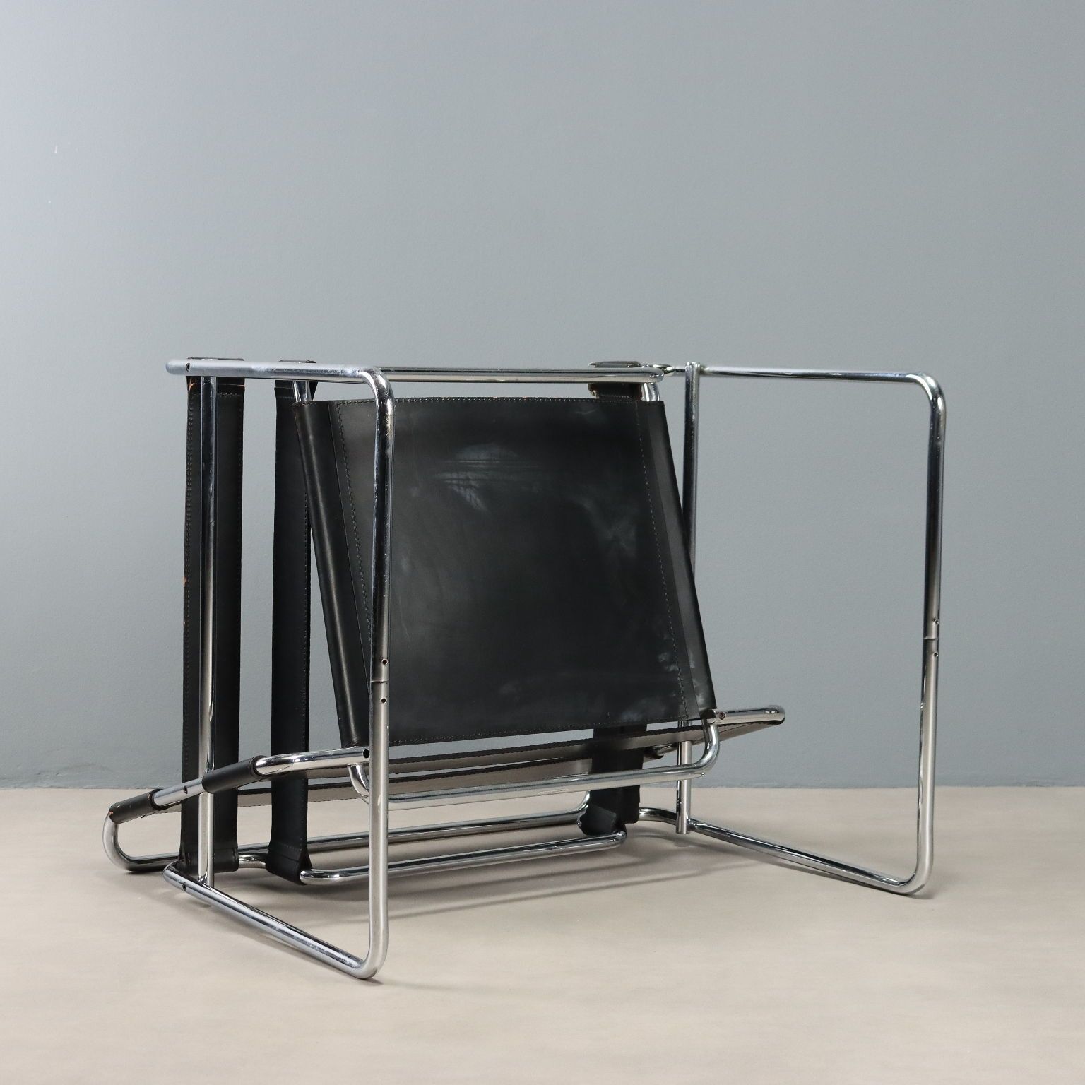 Mobilier Fauteuil Gavina Wassily vintage, par Marcel Breuer, Italie, années 1970 photo