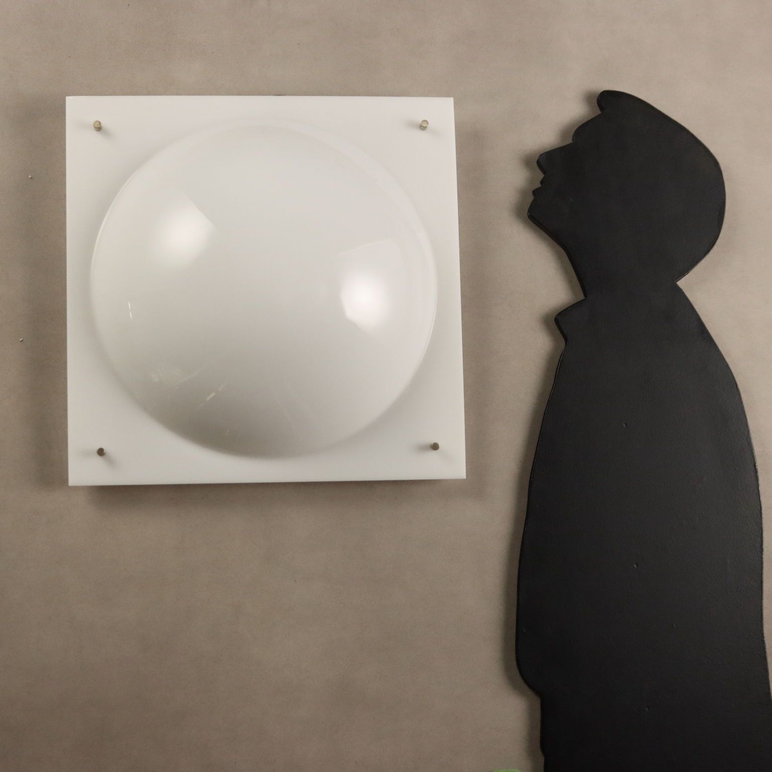 Lampe vintage O Luce 199 B, par Giuseppe Ostuni, Italie, années 1950 photo furniture