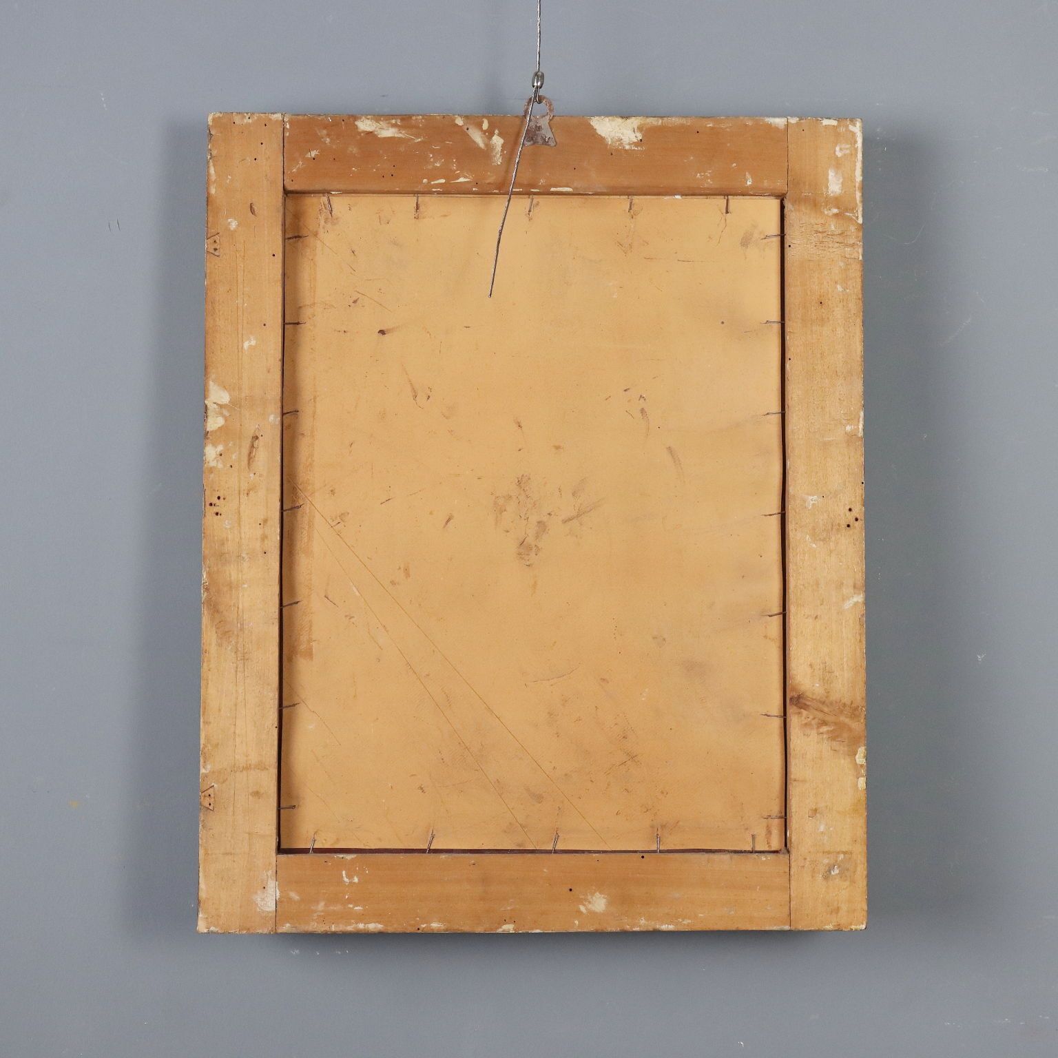photo furniture Antieke Spiegel Empire Verguld Hout Italië 19e Eeuw
