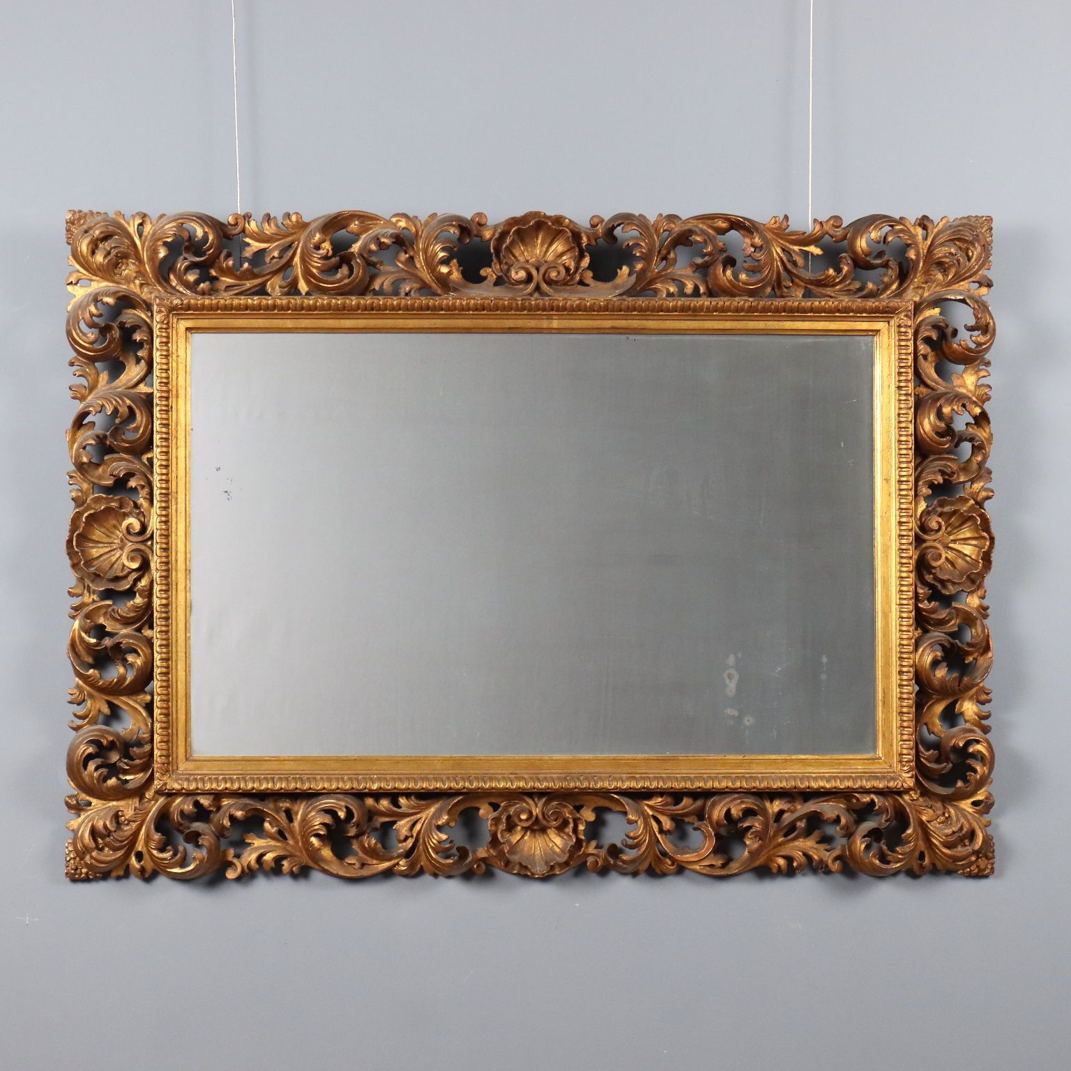 Baroque Frame Carved Wood Italy XX Century