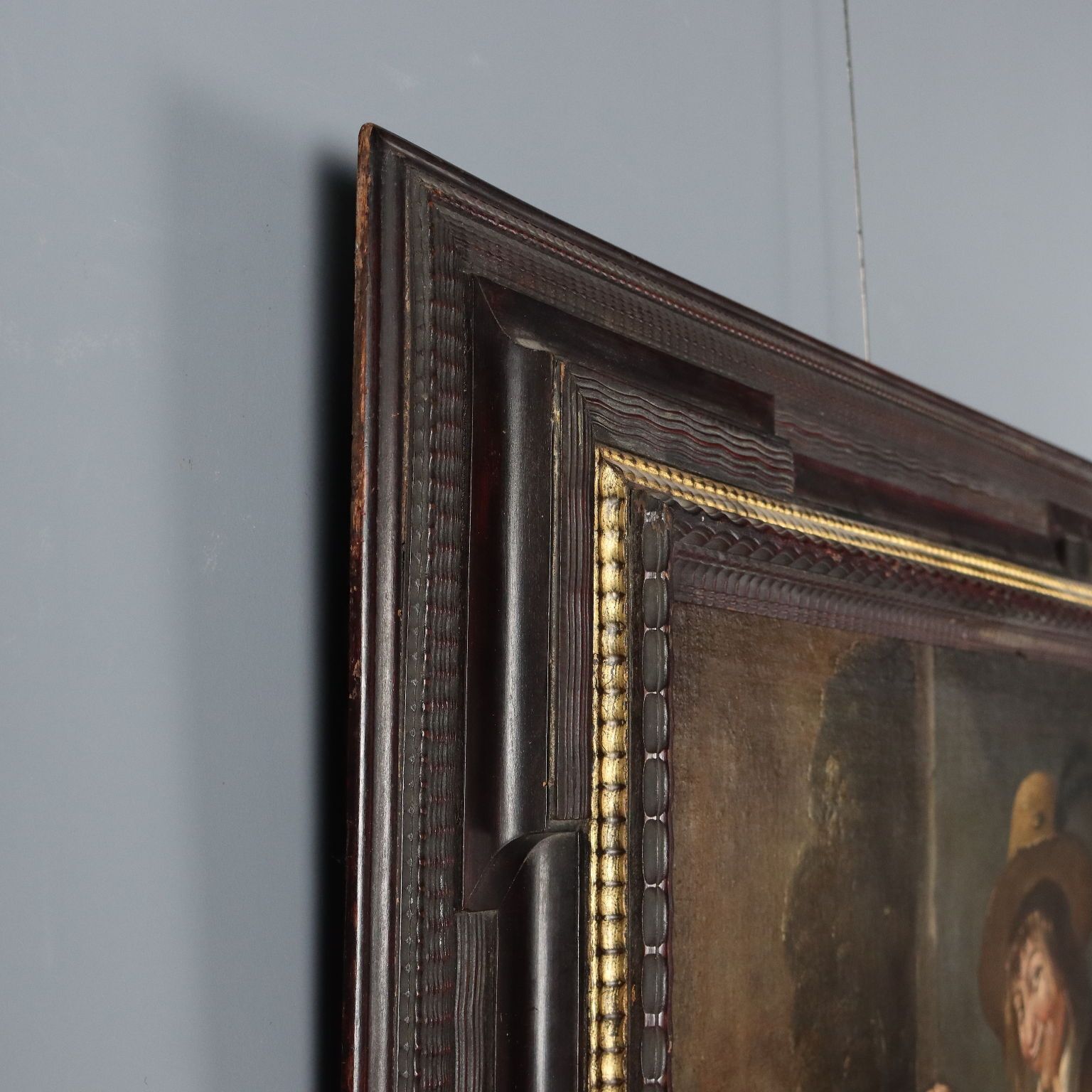 photo furniture Antiek schilderij, school van Giacomo Francesco Cipper, 18e eeuw