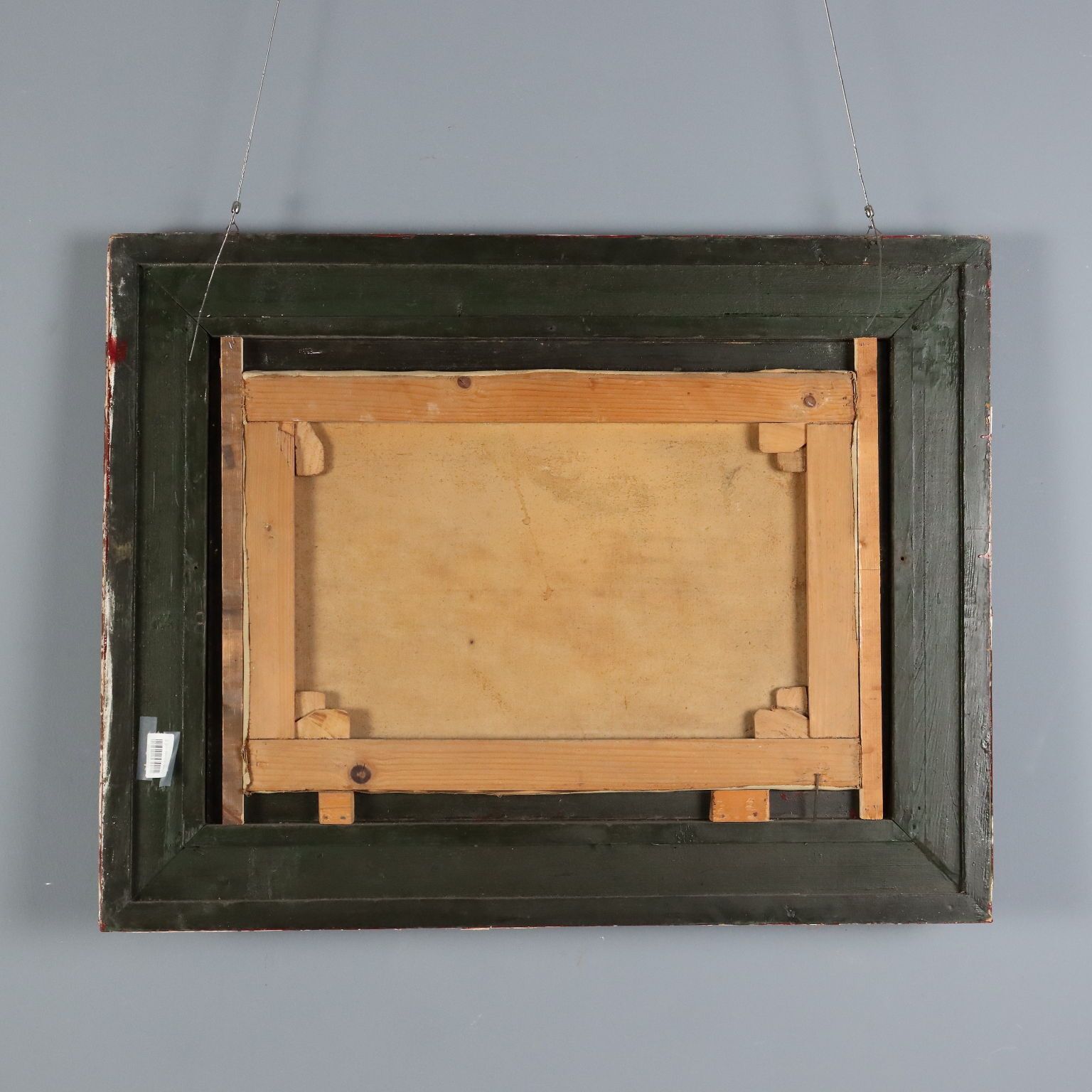 Art Tableau d'époque, huile sur toile, Giuseppe Buscaglione, XIXe siècle photo