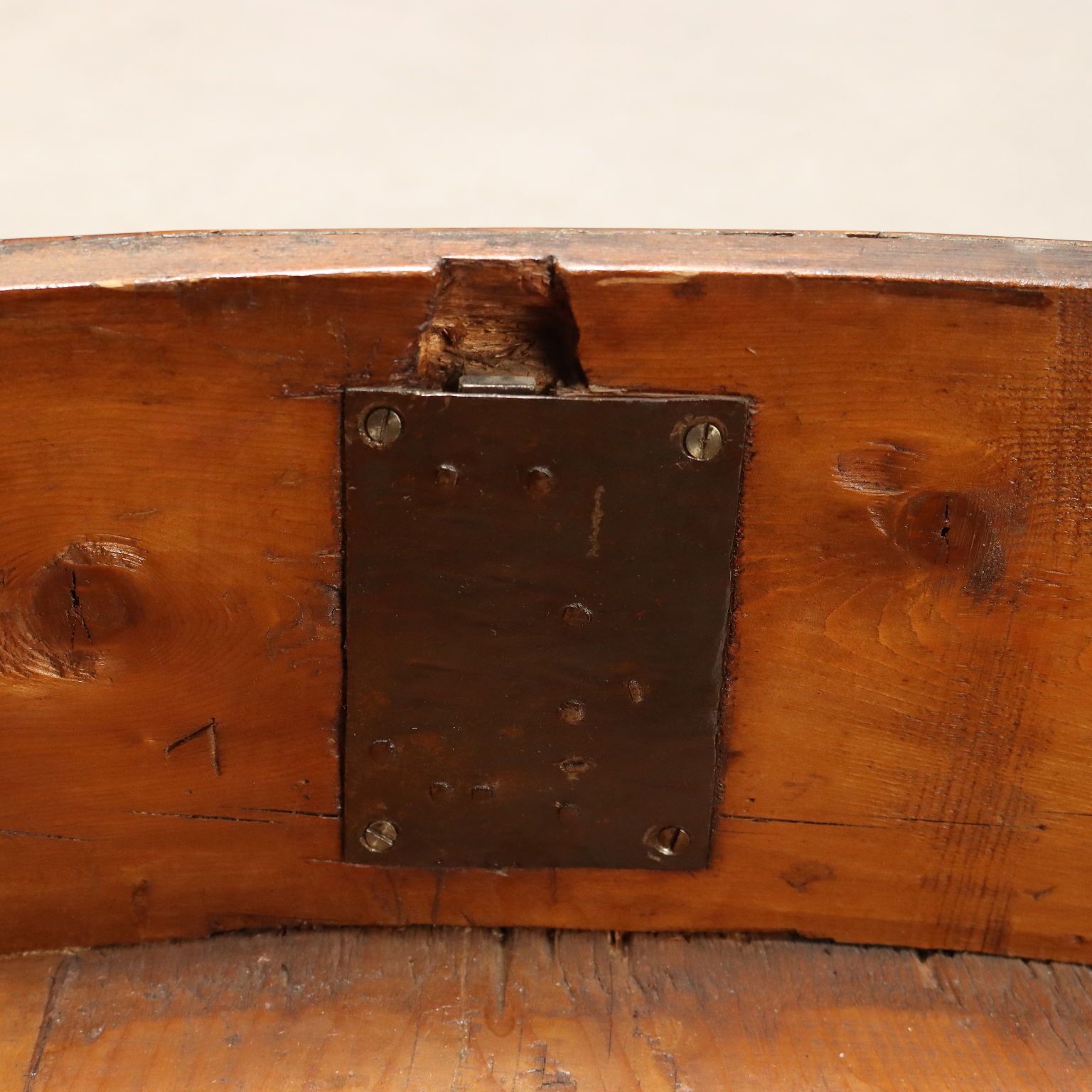 Antique Chests Of Drawers Wanut Burl Veneer Italy XVIII Century photo vintage