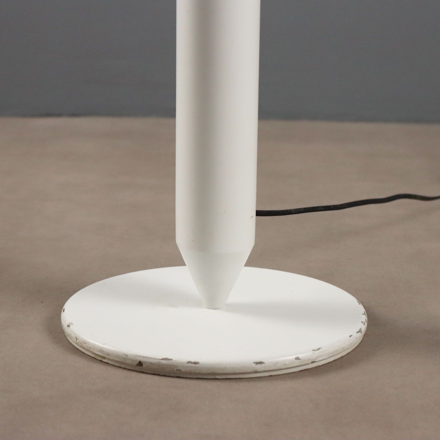Floor Lamp In Murano Glass And Metal photo vintage