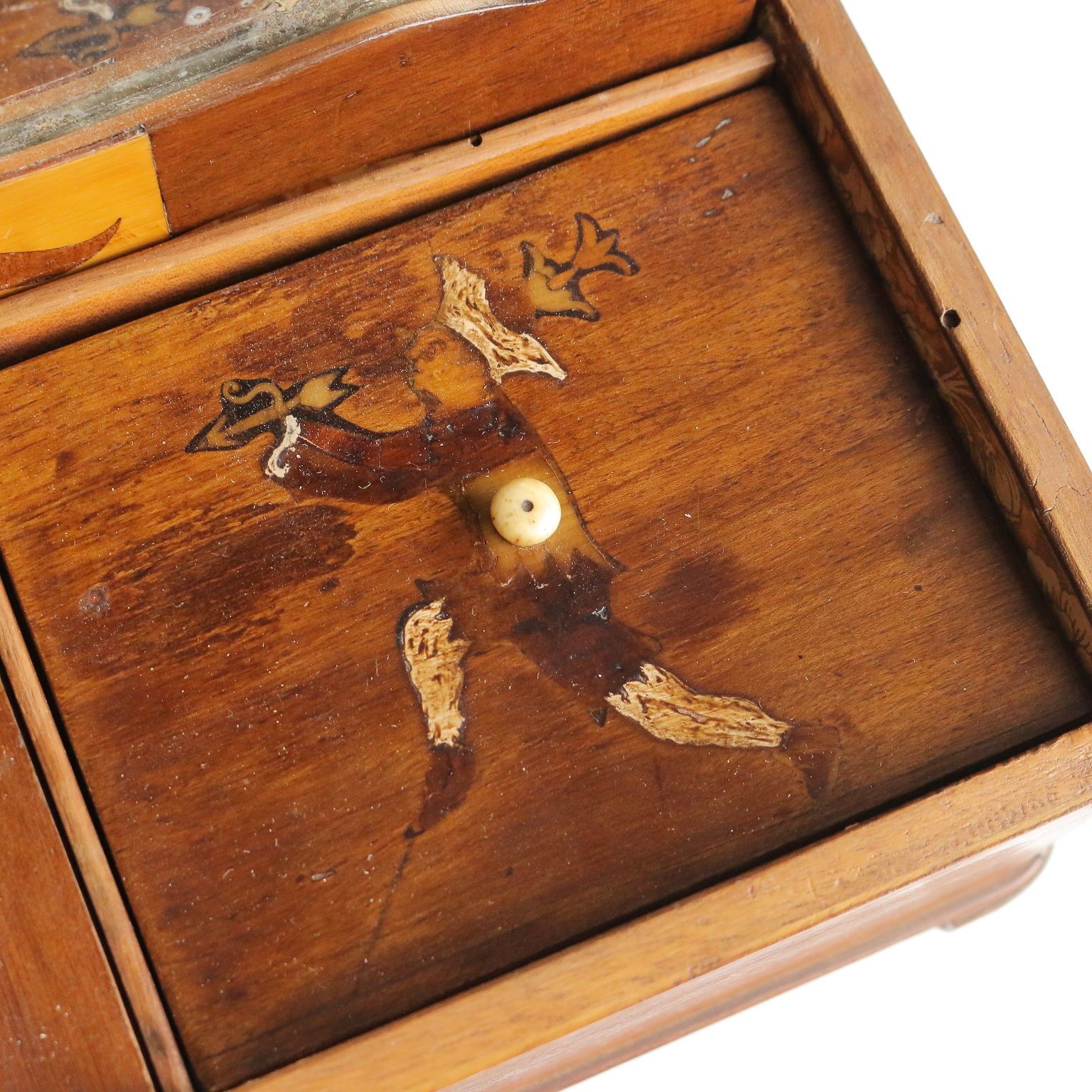 photo for sale Antique Travel Box Walnut Italy XIX Century