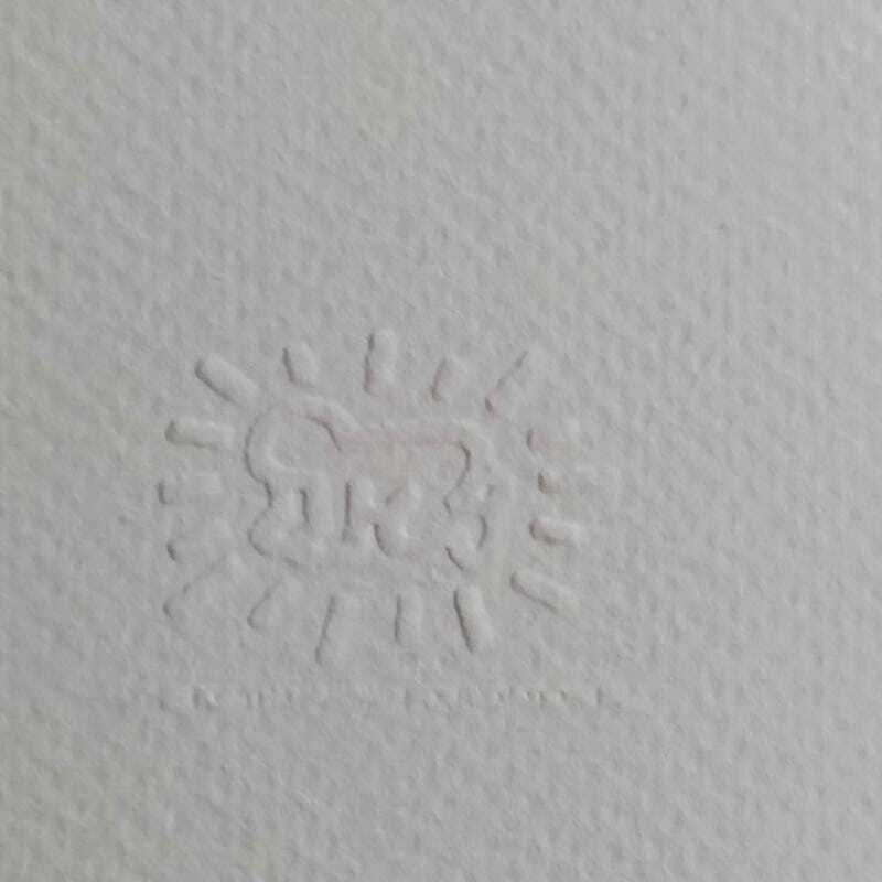 Keith Haring, gelimiteerde editie lithografie uit de jaren 1990, genummerd in potlood. photo vinterior