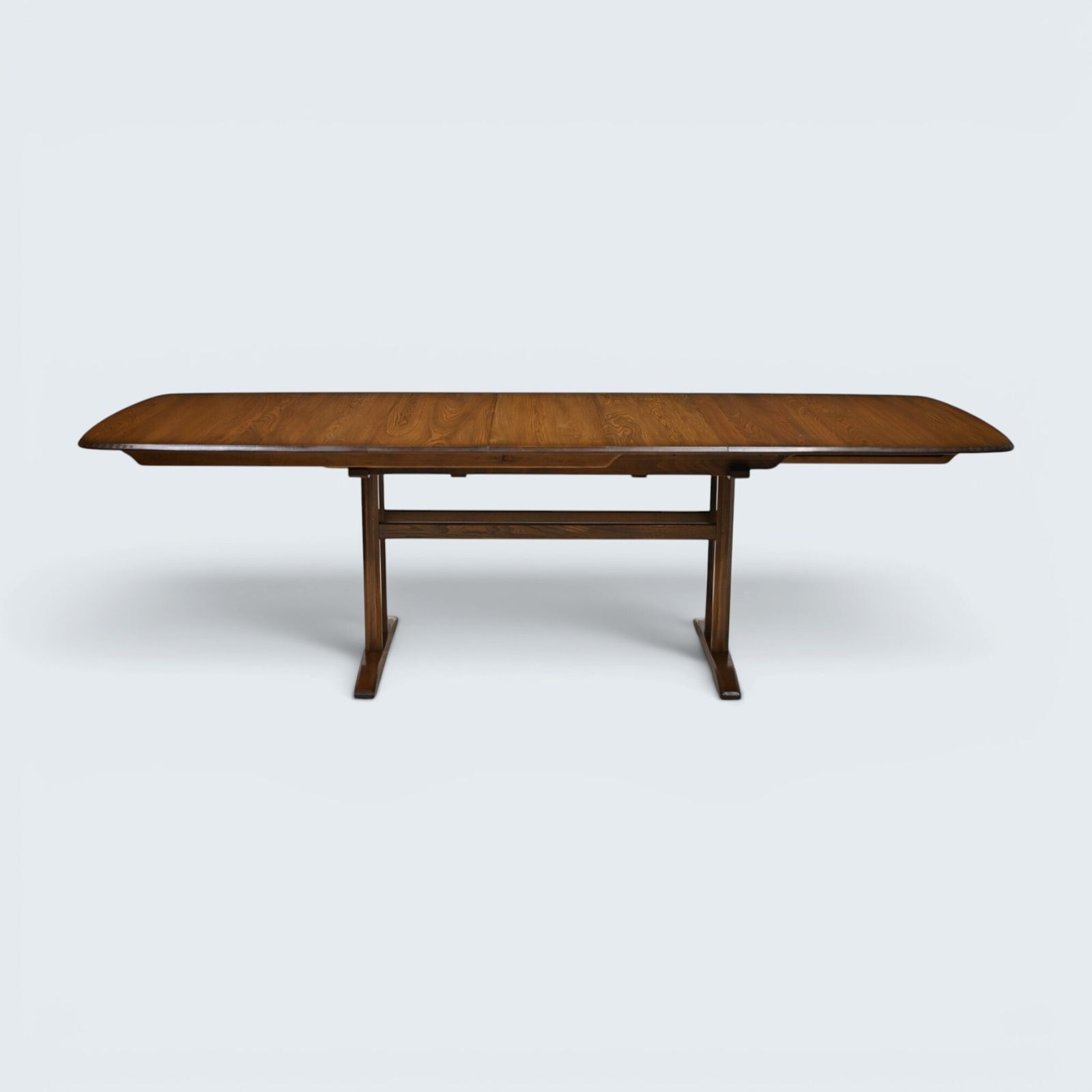 Ercol Burford Extending Dining Table 3 Extension Sections Light photo furniture