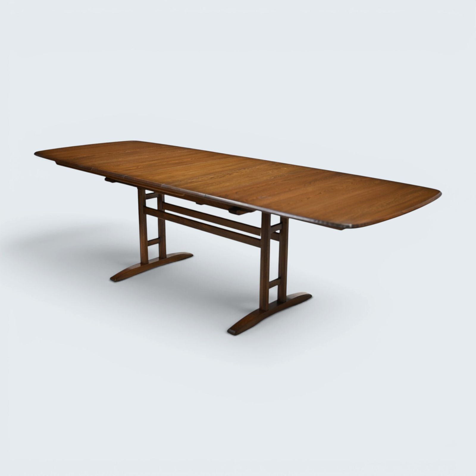 Ercol Burford Extending Dining Table 3 Extension Sections Light photo for sale
