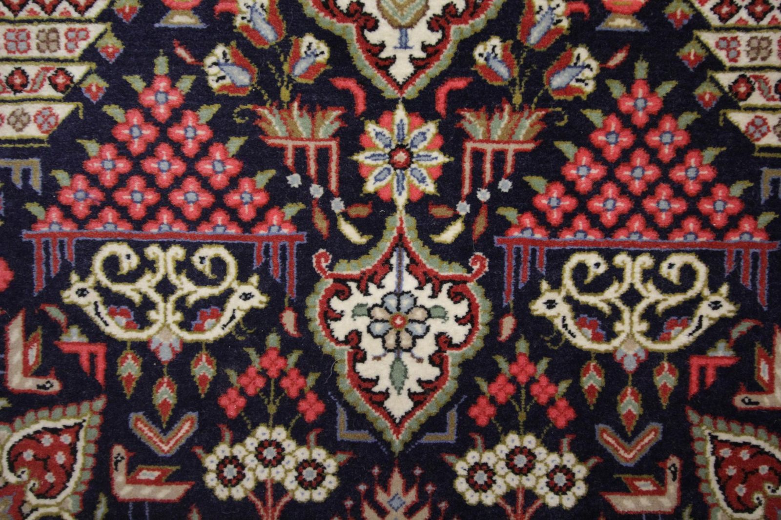 Handmade Geometric Rug Wool Area Rug, Traditional Carpet photo 2142.0