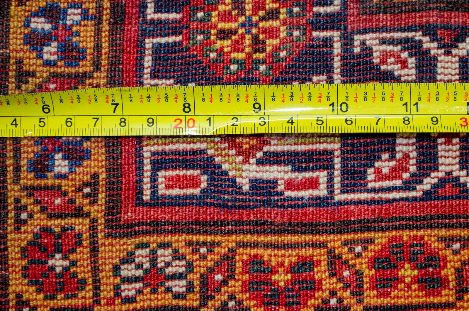 Antiek Khamseh tapijt 231x140cm photo for sale