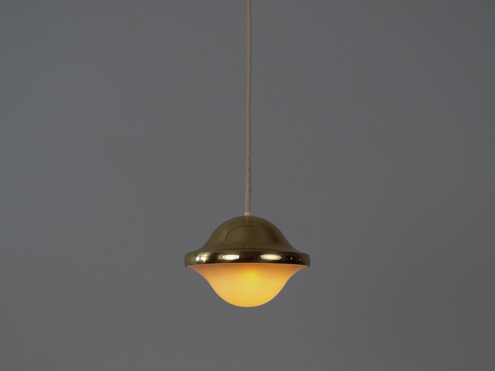 Vintage Deense hanglampen Bubi van Henning Koppel voor Louis Poulsen, 1972, set van 2 photo 1100.0