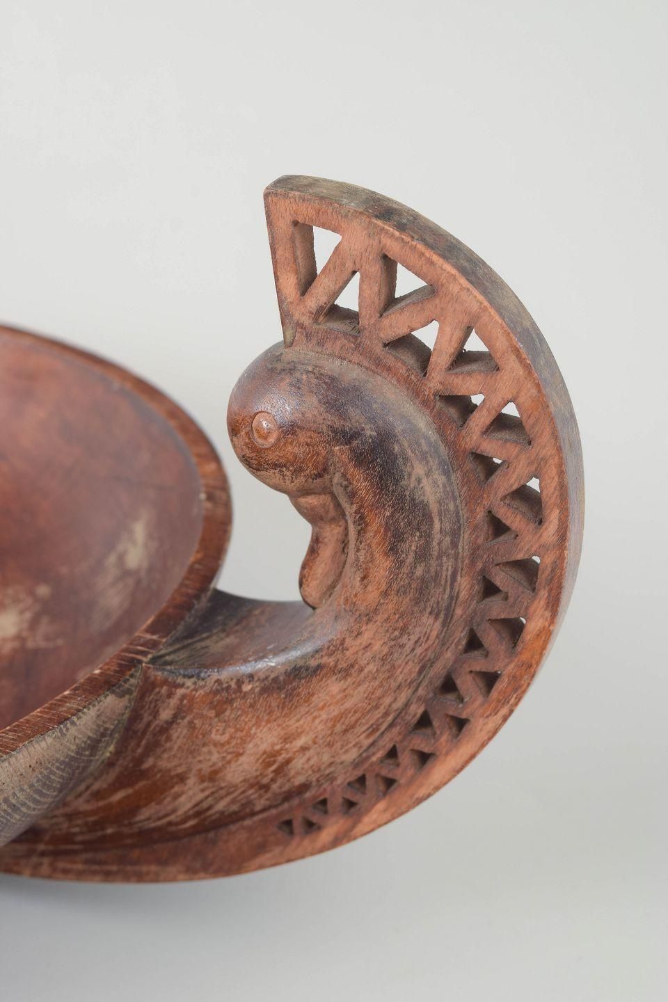 Bol en bois sculpté à la main, Germund Paaer pour Kalevala Koru, années 1930 photo for sale