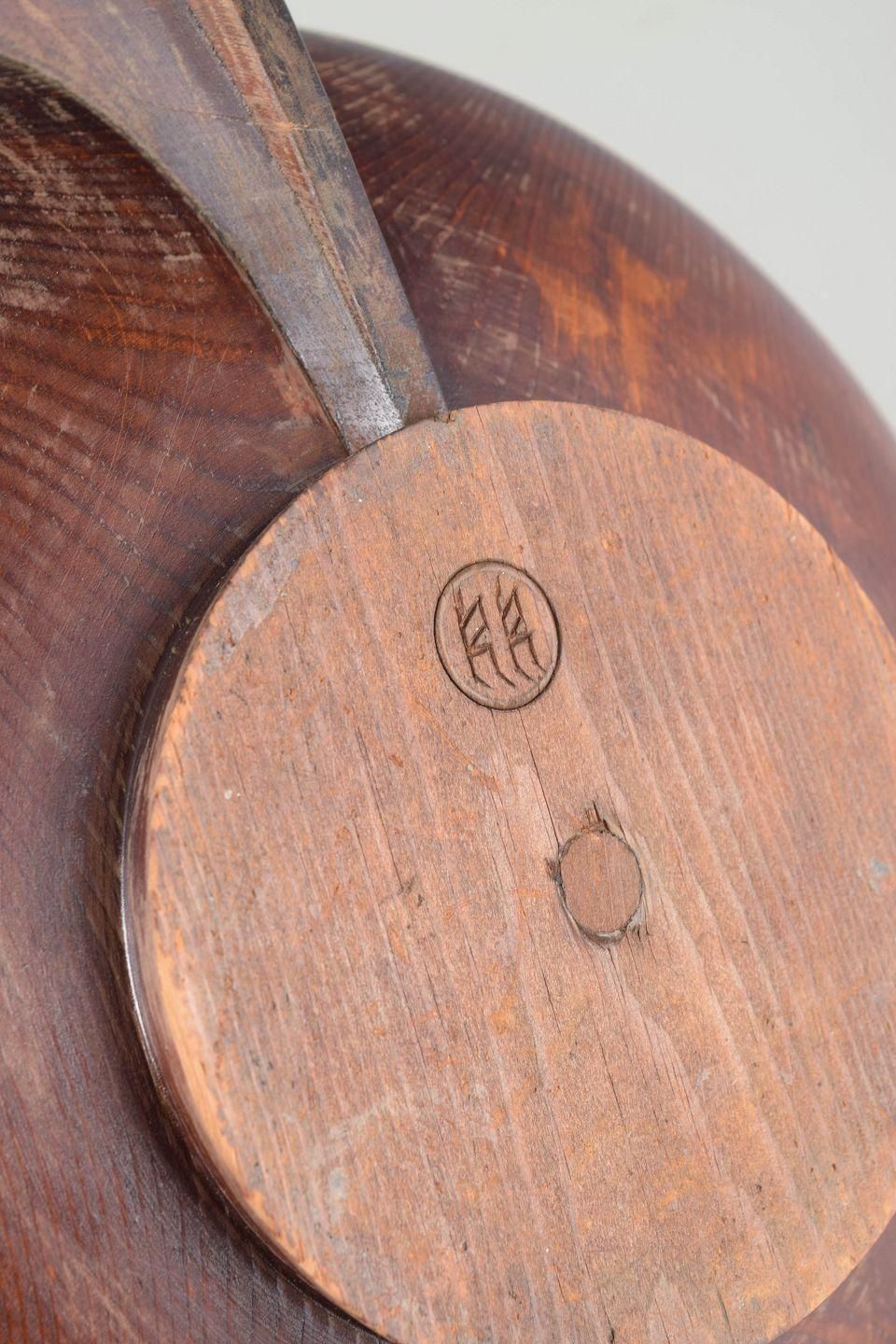 Germund Paaer For Kalevala Koru. Hand Carved Wooden Bowl, 1930s photo Home Decor