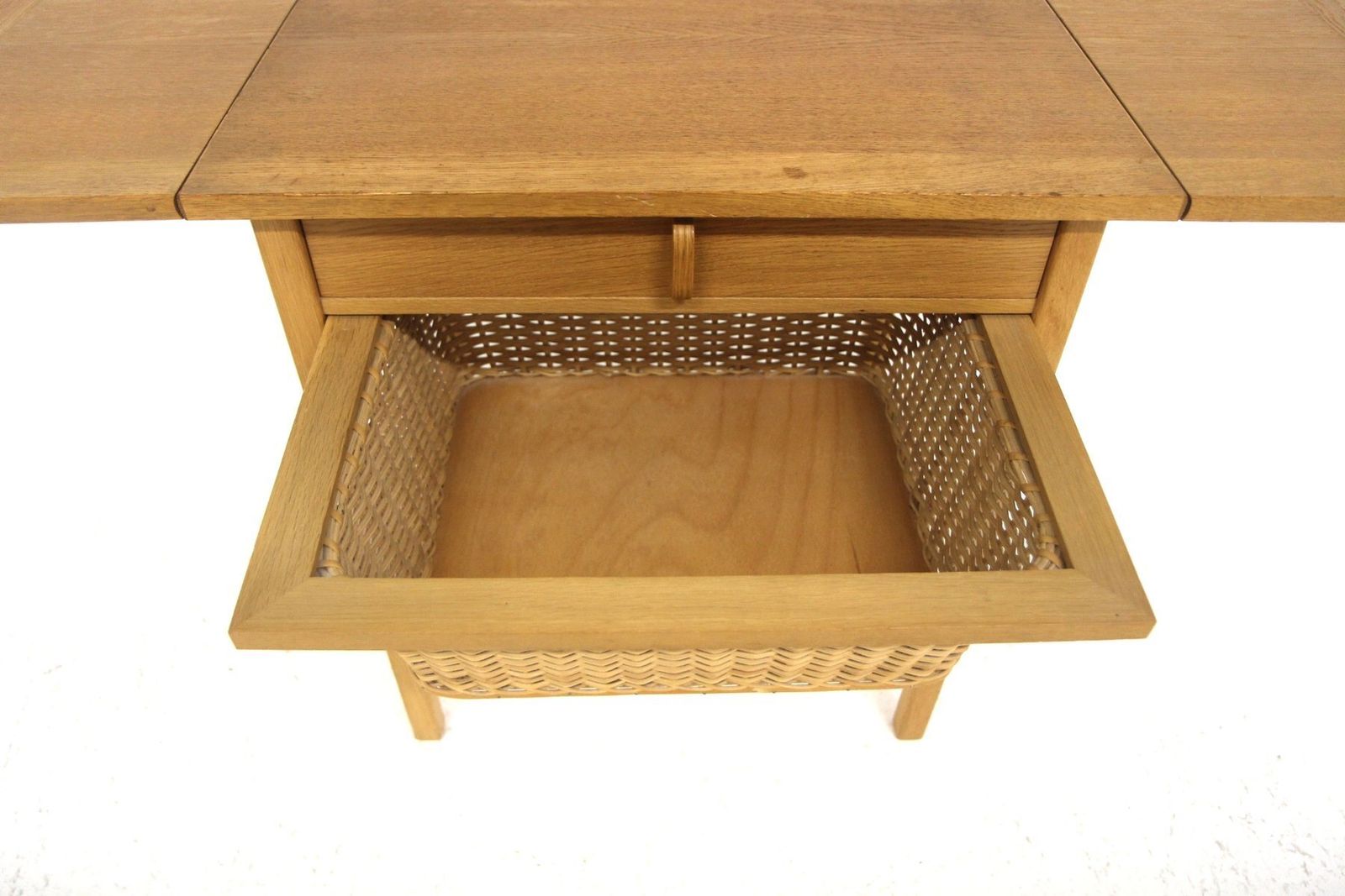 Scandinavian Oak Console Table, Sweden, 1960 photo vinterior
