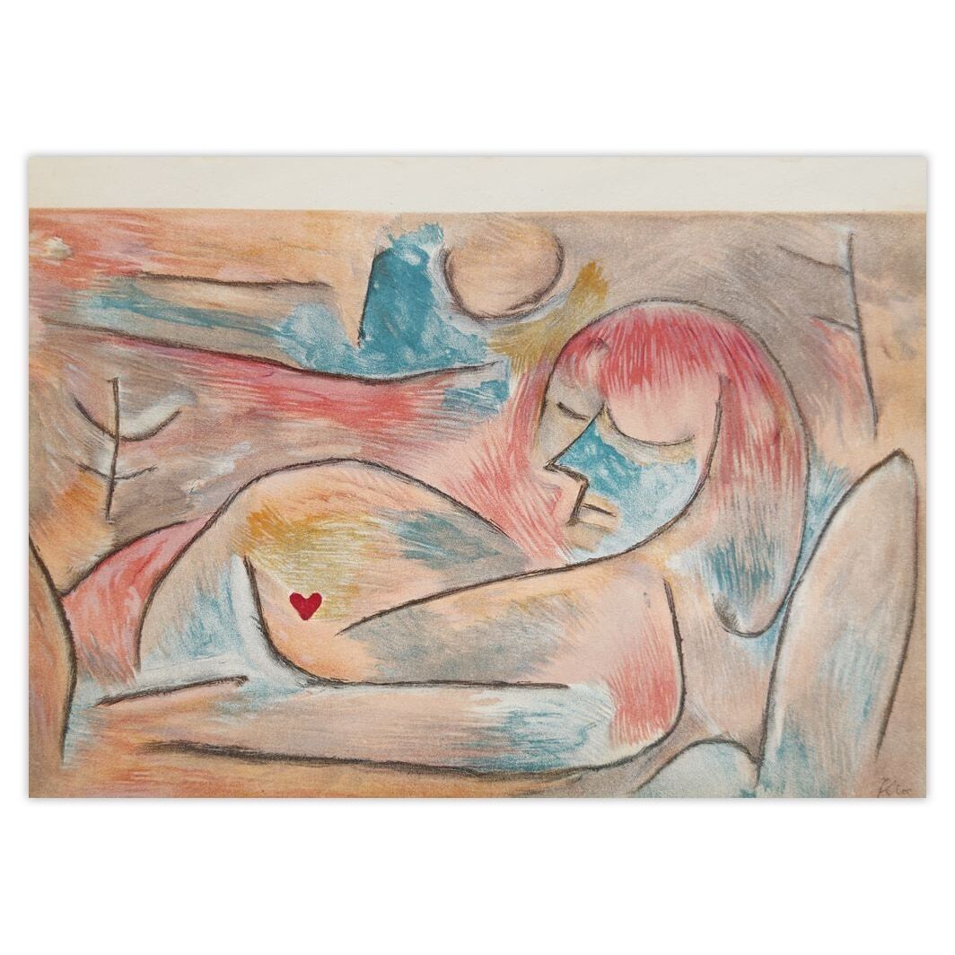 Paul Klee Lithograph Sommeil D'hiver 1938