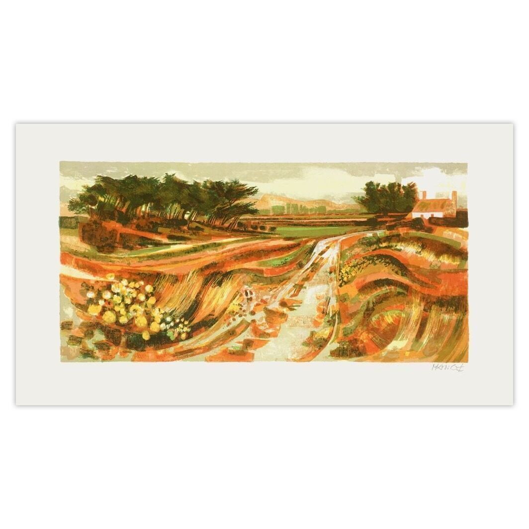 Michel King Signed Lithograph Bosquet 1975
